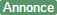 Etiquette annonce de Google